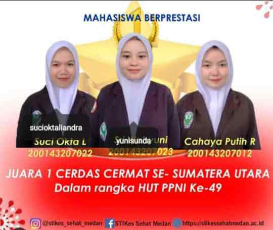 Mahasiswa Berprestasi Stikes Sehat Medan